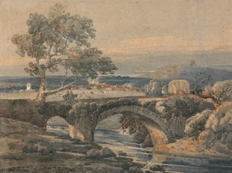 Le vieux pont dans le Devon
